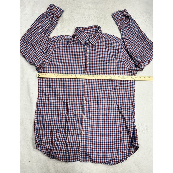 Vineyard Vines Men's Size Large Slim Fit Tucker Shirt Check Plaid Button Down - Picture 4 of 7